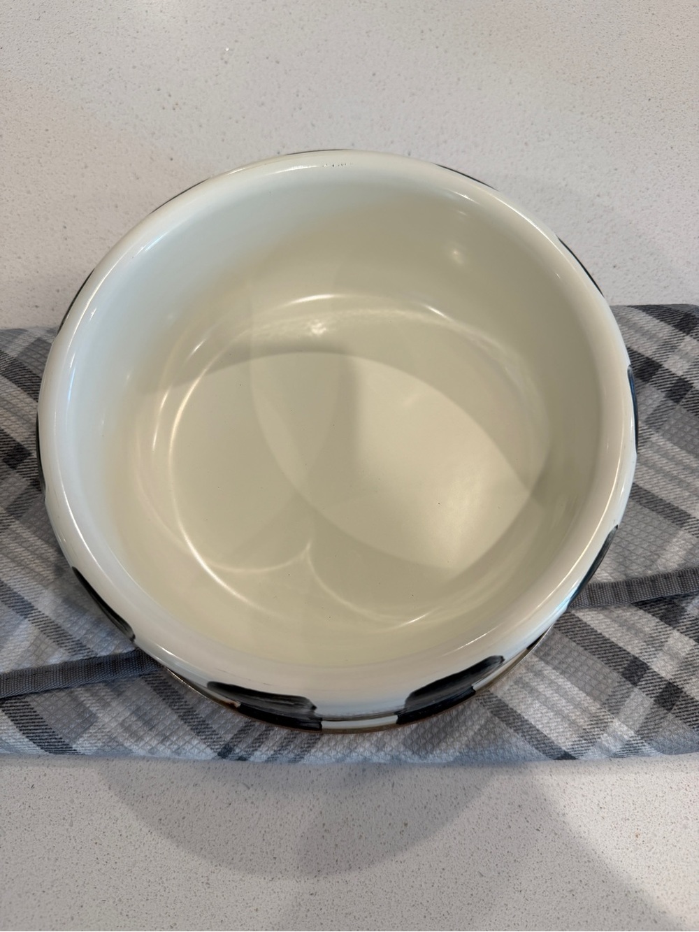 MacKenzie-Childs Large Dog Bowl